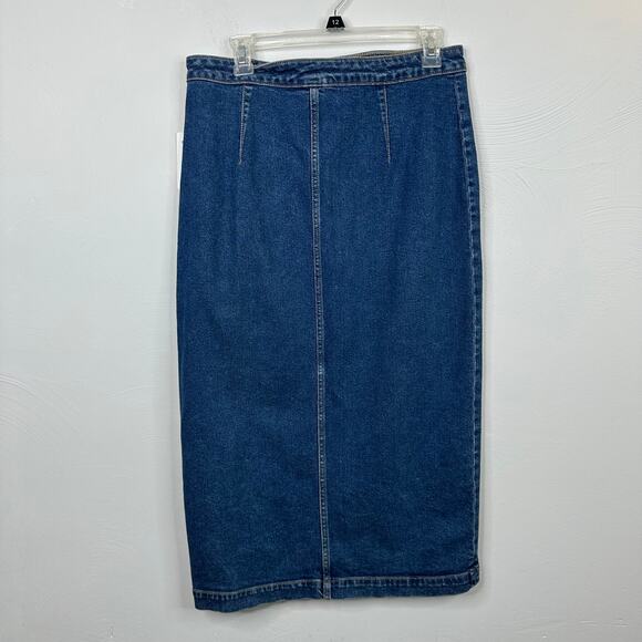 Free People Jasmine Buttoned Midi Skirt - Picture 6 of 8